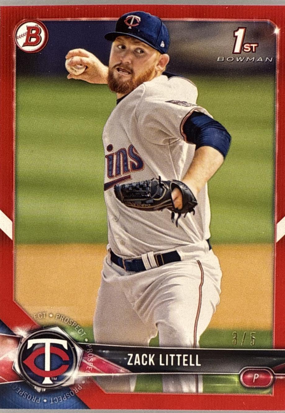 Zack Littell [Red Refractor] #BCP-101