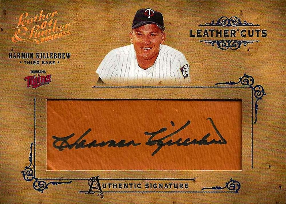 Harmon Killebrew [Glove Autograph] #LC-6