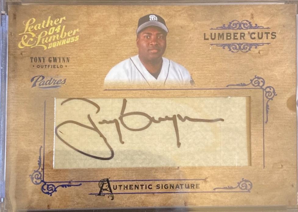 Tony Gwynn [Glove Autograph] #LC-38