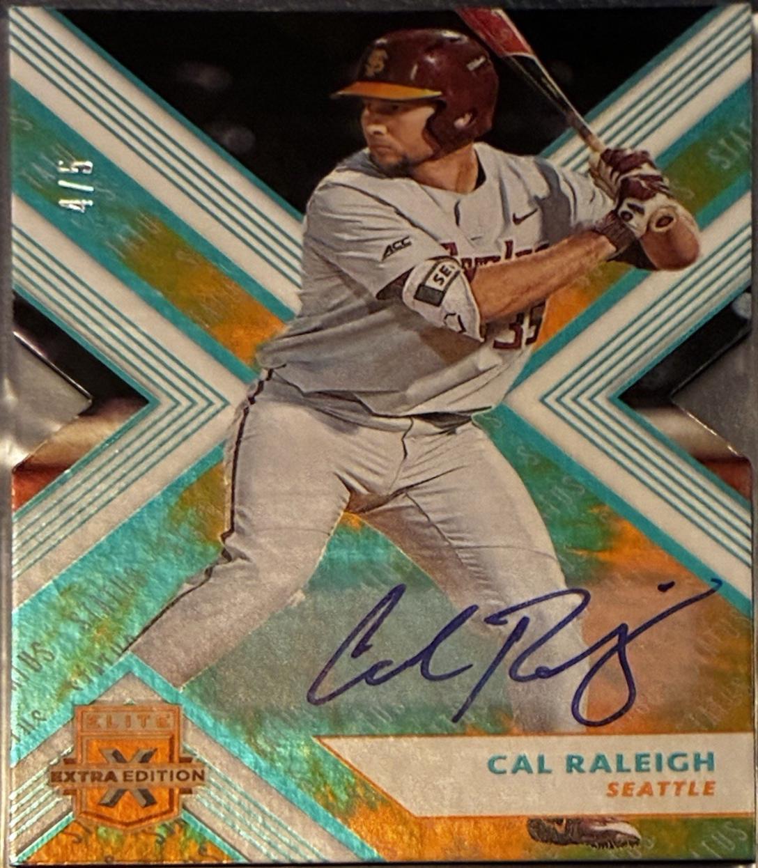 Cal Raleigh [Autograph Status Die Cut Tie Dye] #84