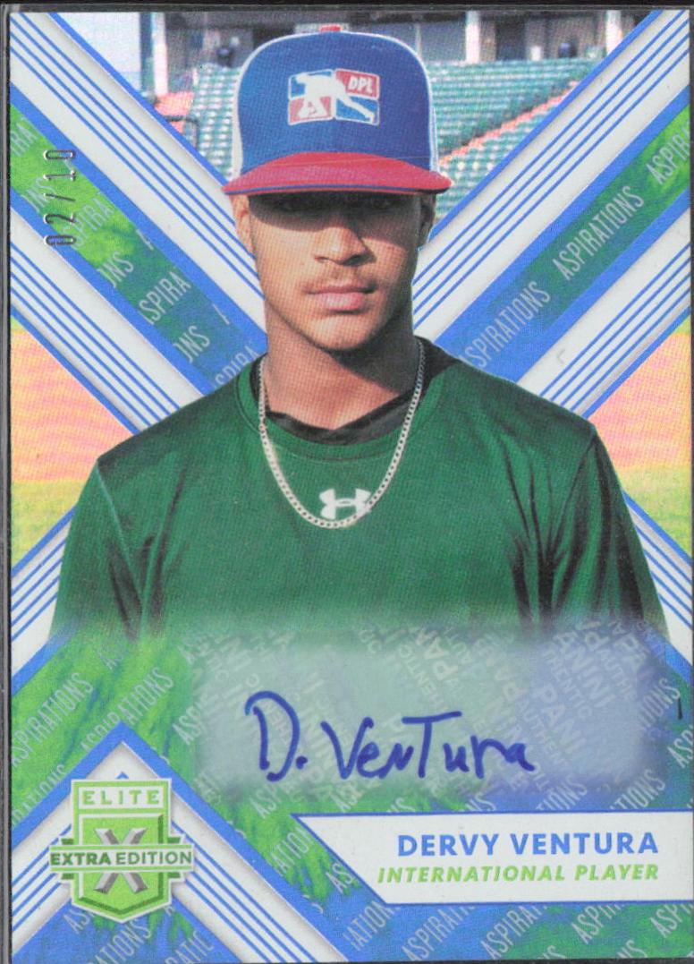 Dervy Ventura [Autograph Aspirations Purple] #196