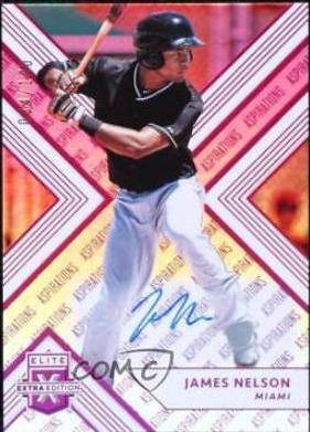 James Nelson [Autograph Aspirations Purple] #95