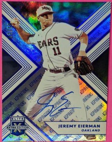 Jeremy Eierman [Autograph Aspirations Blue] #69