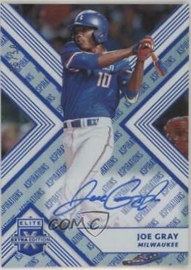 Joe Gray [Autograph Aspirations Blue] #59