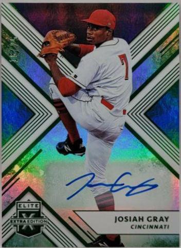 Josiah Gray [Autograph Emerald] #71