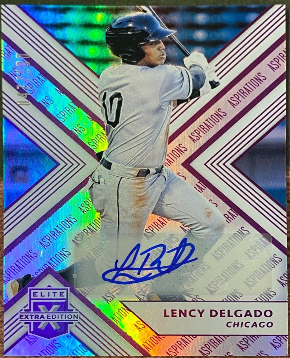 Lency Delgado [Autograph Aspirations Purple] #101