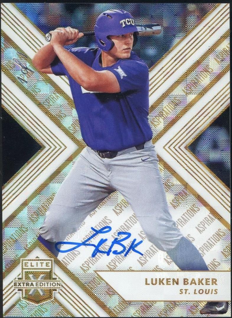Luken Baker [Autograph Aspirations Gold] #74