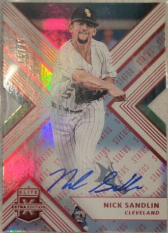 Nick Sandlin [Autograph Status Die Cut Emerald] #66