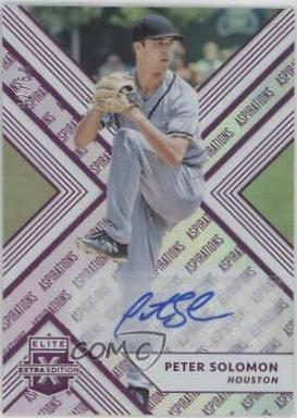 Peter Solomon [Autograph Aspirations Purple] #157