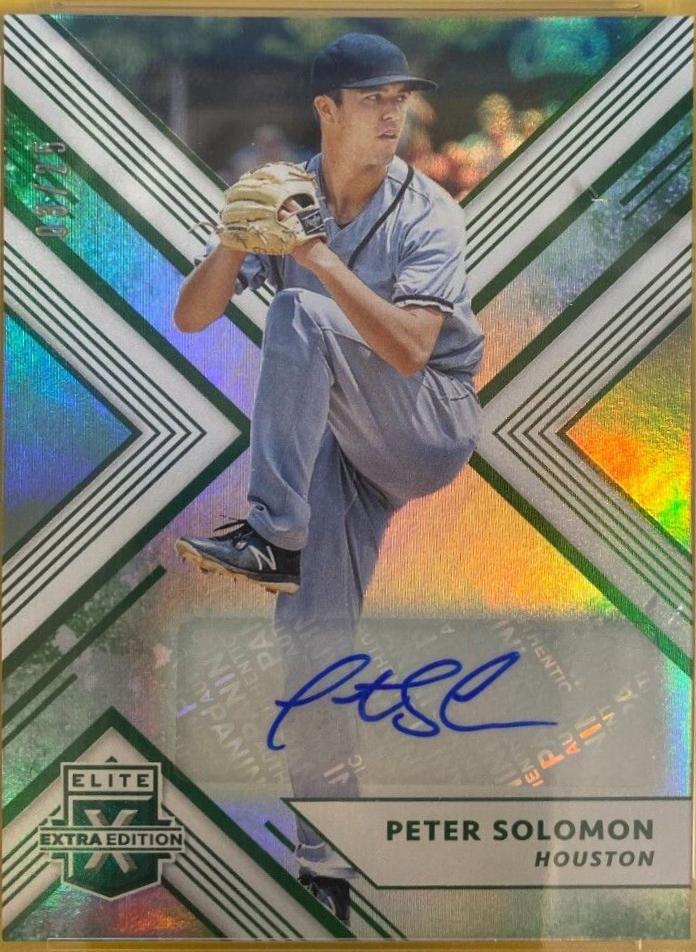Peter Solomon [Autograph Emerald] #157