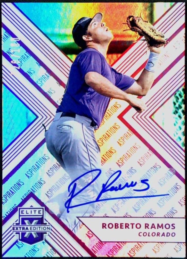 Roberto Ramos [Autograph Aspirations Purple] #163