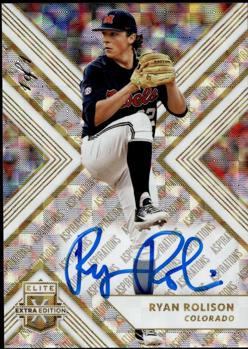 Ryan Rolison [Autograph Aspirations Gold] #21