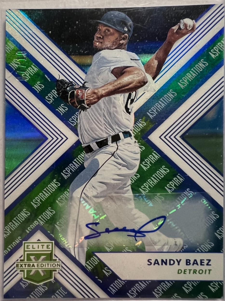 Sandy Baez [Autograph Aspirations Tie Dye] #147