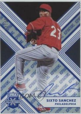 Sixto Sanchez [Autograph Aspirations Blue] #99