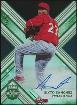 Sixto Sanchez [Autograph Emerald] #99