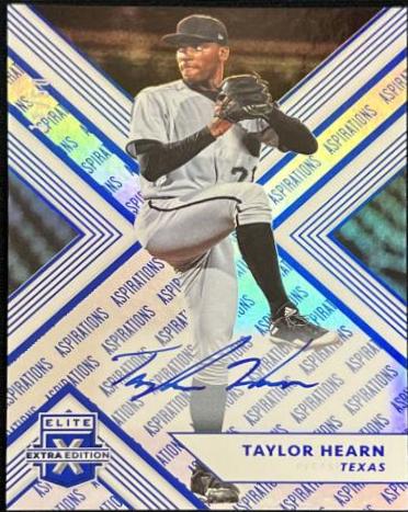 Taylor Hearn [Autograph Aspirations Blue] #29