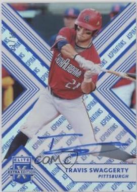 Travis Swaggerty [Autograph Aspirations Blue] #9