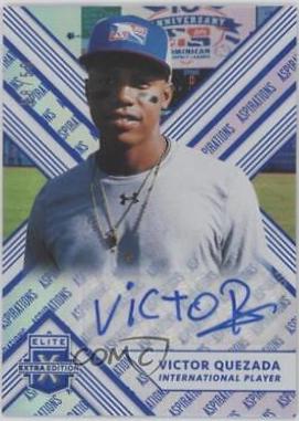 Victor Quezada [Autograph Aspirations Blue] #192