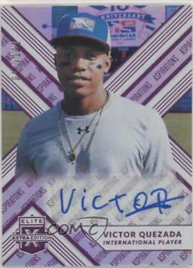 Victor Quezada [Autograph Aspirations Purple] #192