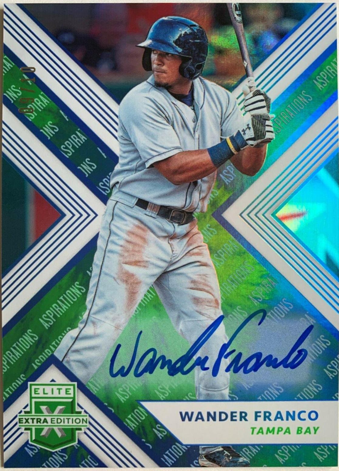 Wander Franco [Autograph Aspirations Tie Dye] #67