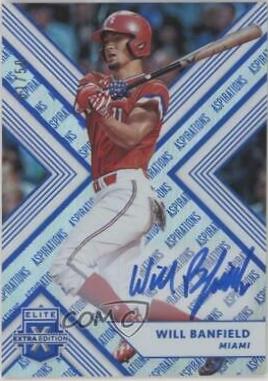 Will Banfield [Autograph Aspirations Blue] #68