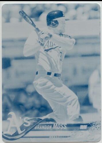 Brandon Moss [Printing Plate] #677