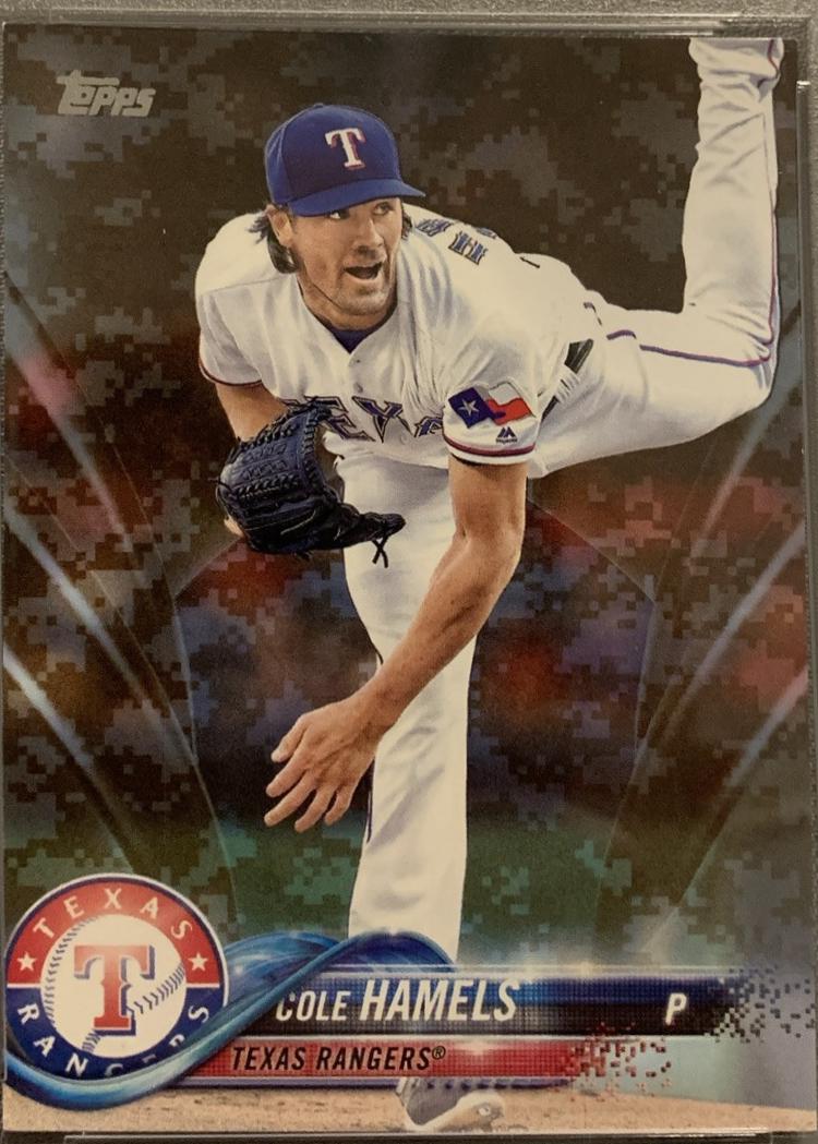 Cole Hamels [Memorial Day Camo] #371