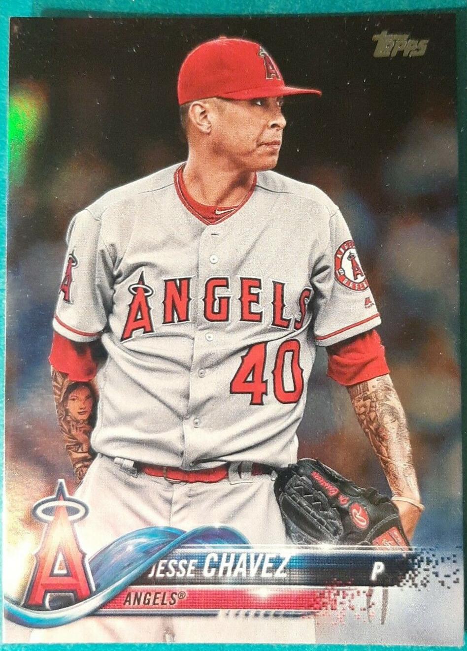 Jesse Chavez [Rainbow Foil] #390