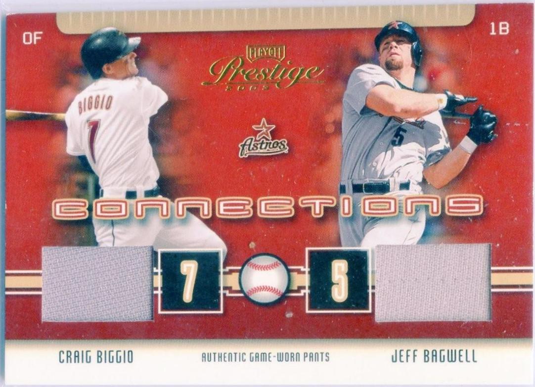 Jeff Bagwell, Craig Biggio [Materials] #C-27
