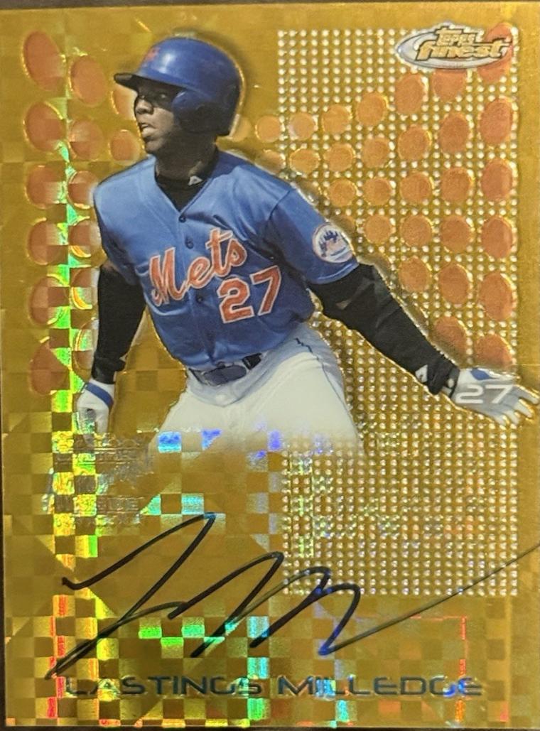 Lastings Milledge [Autograph Gold Xfractor] #118