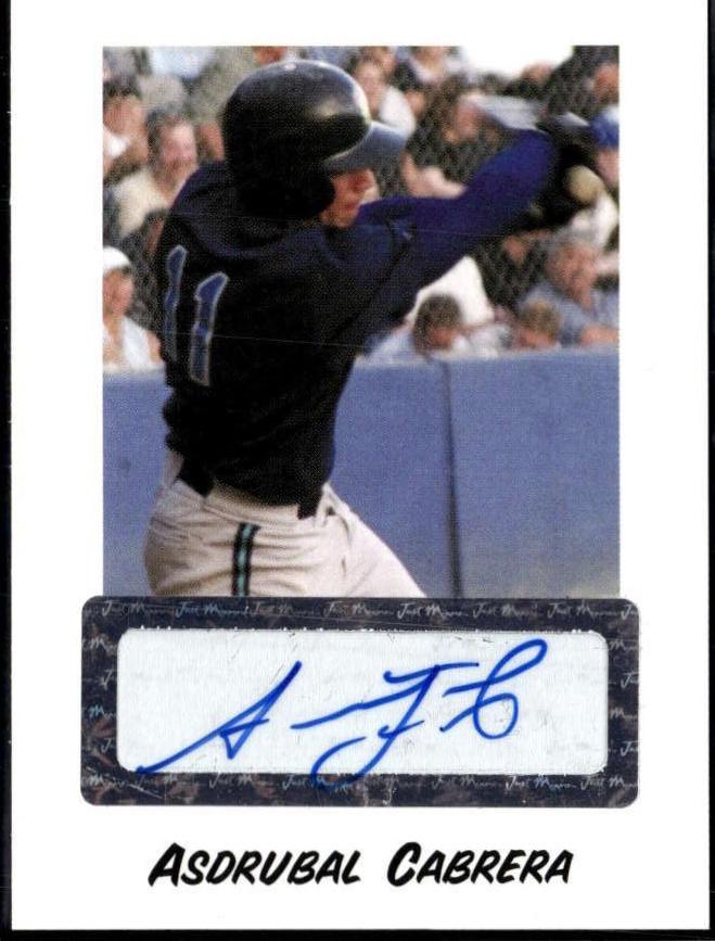 Asdrubal Cabrera [Autograph] #16
