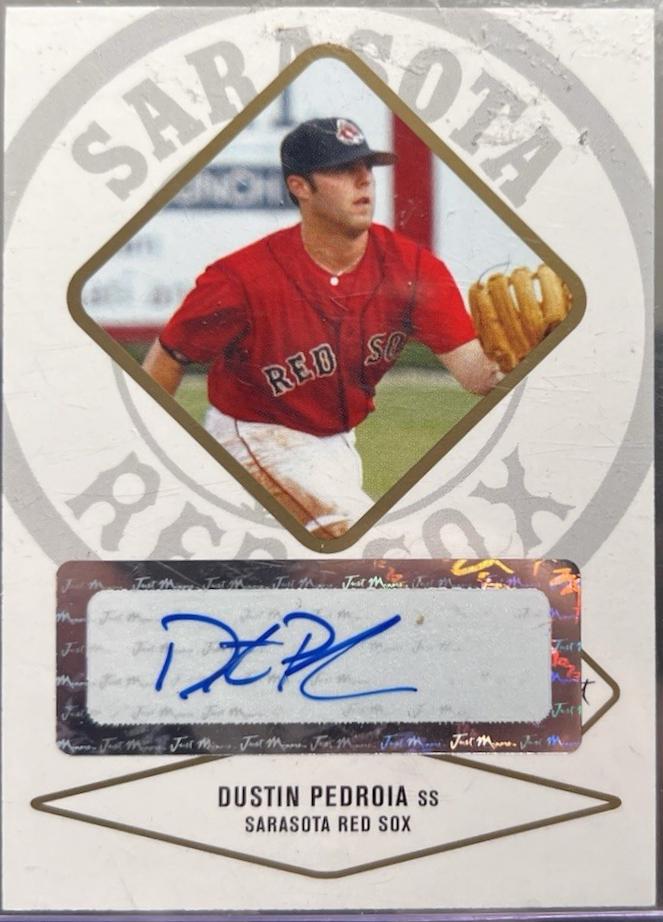 Dustin Pedroia [Autograph Gold] #60