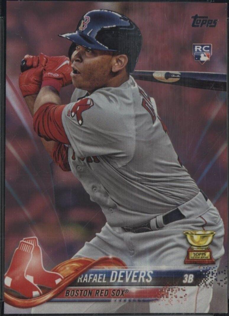 Rafael Devers [Batting Mother's Day Pink] #18