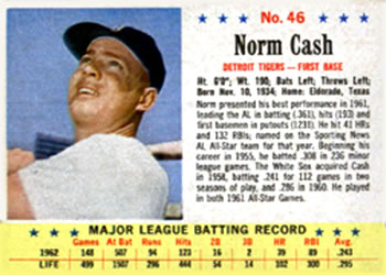 Norm Cash #46