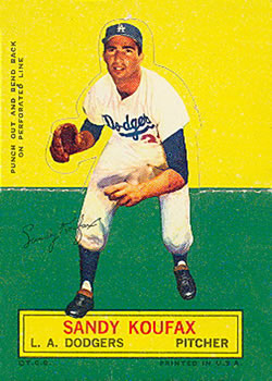 Sandy Koufax #NNO