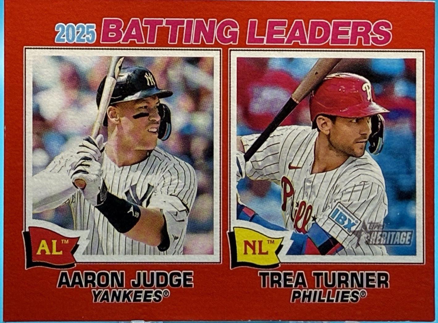 Aaron Judge / Trea Turner [Chrome] #1