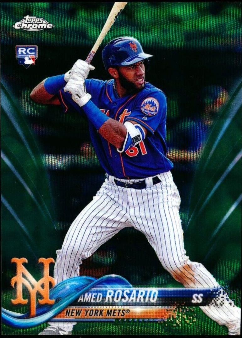 Amed Rosario [Green Wave Refractor] #60
