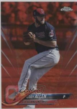 Cody Allen [Red Wave Refractor] #161