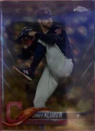 Corey Kluber [Gold Wave Refractor] #20