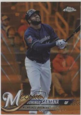 Domingo Santana [Orange Refractor] #93