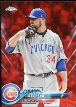 Jon Lester [Red Refractor] #191