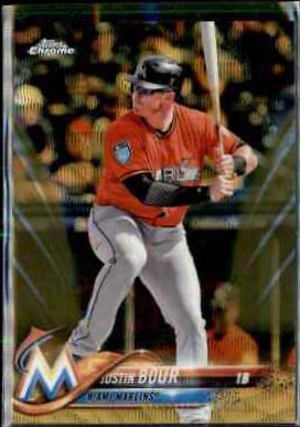 Justin Bour [Gold Wave Refractor] #68