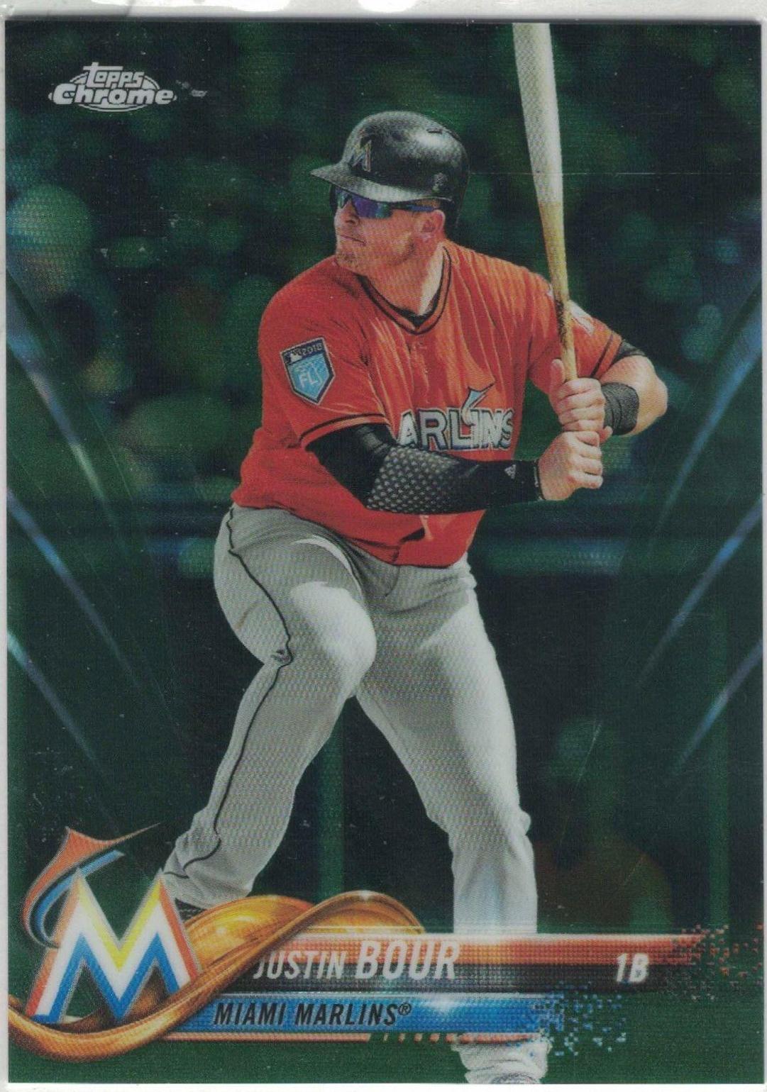 Justin Bour [Green Refractor] #68