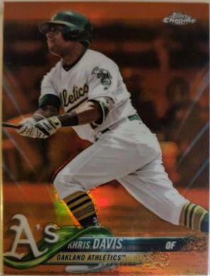 Khris Davis [Orange Refractor] #67