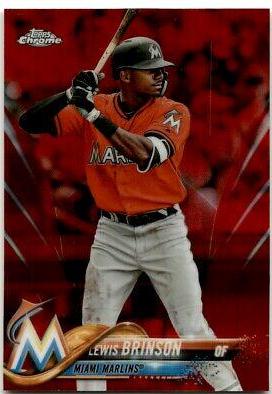 Lewis Brinson [Blue Refractor] #124