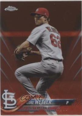 Luke Weaver [Red Wave Refractor] #88
