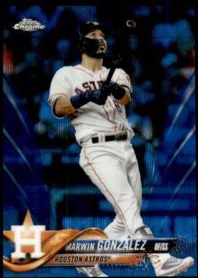 Marwin Gonzalez [Blue Wave Refractor] #38