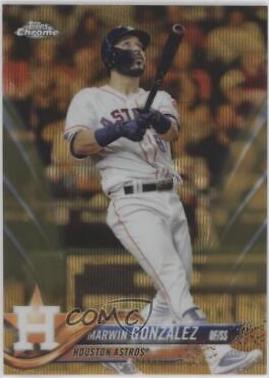 Marwin Gonzalez [Gold Wave Refractor] #38