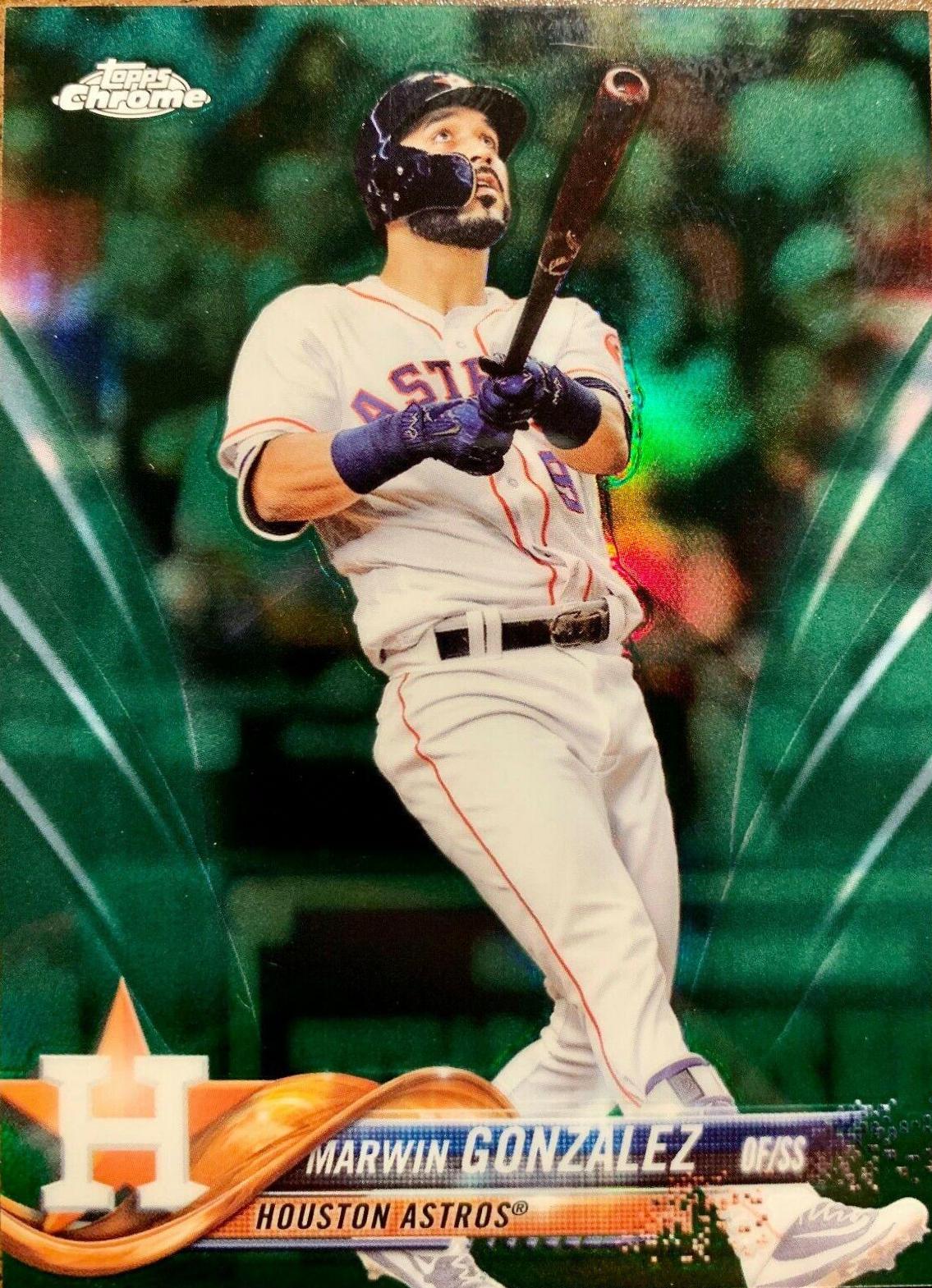Marwin Gonzalez [Green Refractor] #38