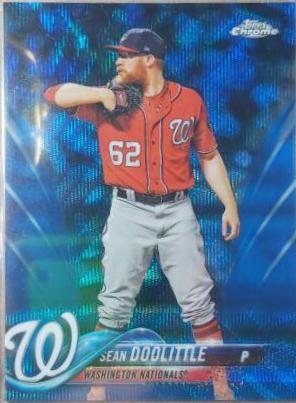 Sean Doolittle [Blue Wave Refractor] #137